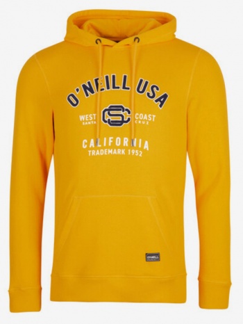 o`neill state sweatshirt yellow 60% cotton, 40% recycled σε προσφορά
