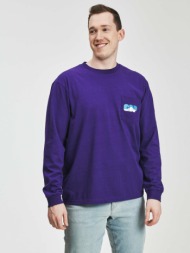 gap t-shirt violet 100% cotton
