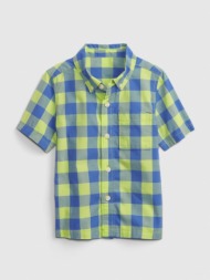 gap kids shirt green 100% cotton