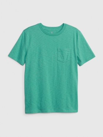 gap kids t-shirt green 100 % organic cotton σε προσφορά