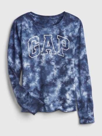 gap kids t-shirt blue 100 % organic cotton σε προσφορά