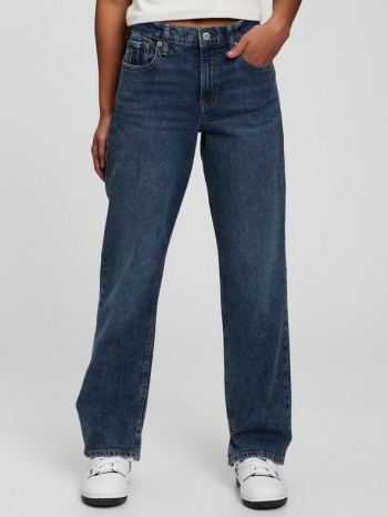 gap teen `90s washwell kids jeans blue 94% cotton, 5% σε προσφορά