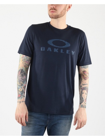 oakley t-shirt blue 85% polyester, 15% cotton