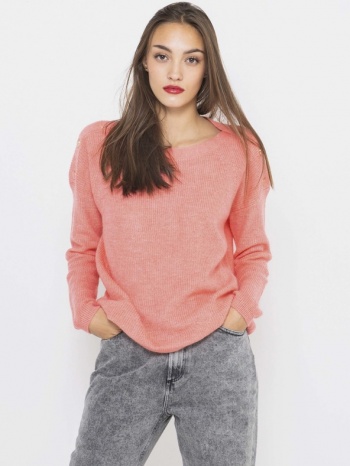 camaieu sweater pink 50% acrylic, 30% nylon / polyamide