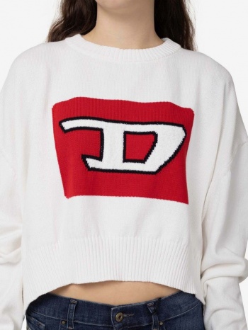 diesel sweater white 99% cotton, 1% polyamide σε προσφορά