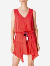 diesel d-sloan abito dresses red 100% cotton