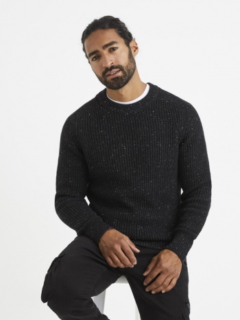 celio sweater black 60% cotton, 40% acrylic σε προσφορά