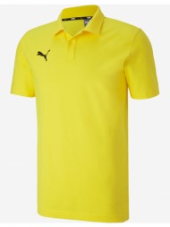 puma teamgoal 23 polo t-shirt yellow 96% cotton, 4% elastane