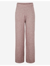 pieces cindy trousers pink 51% recycled polyester, 46% acrylic, 3% elastane