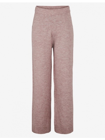 pieces cindy trousers pink 51% recycled polyester, 46% σε προσφορά