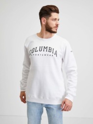 columbia sweatshirt white 80% cotton, 20% polyester