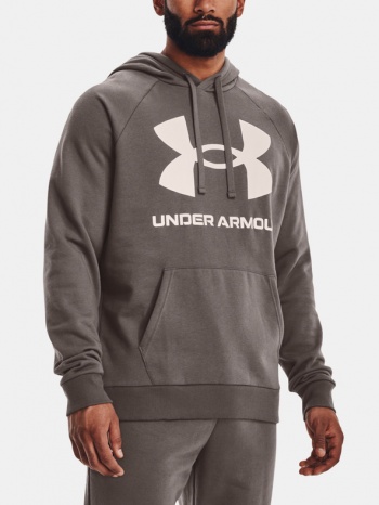 under armour ua rival fleece big logo hd sweatshirt brown σε προσφορά