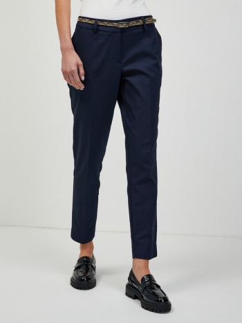 orsay chino trousers blue main part - 54% cotton, 43% σε προσφορά