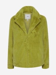 ichi winter jacket green 100% polyester