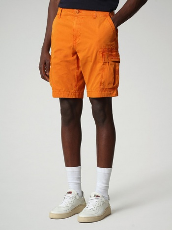 napapijri nostran short pants orange polyester, cotton σε προσφορά