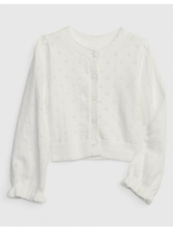 gap kids sweatshirt white 100% cotton