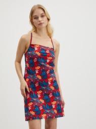 tommy jeans dresses red 55% modal, 45% organic cotton