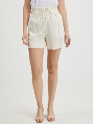 vila ruby shorts white 90% viscose, 10% polyester