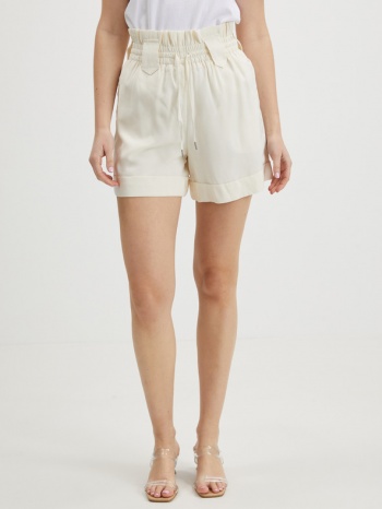 vila ruby shorts white 90% viscose, 10% polyester σε προσφορά