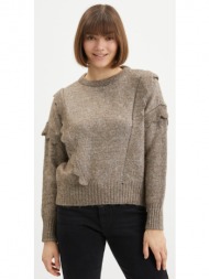 only stella sweater brown 46% polyester, 43% acrylic, 11% polyamide