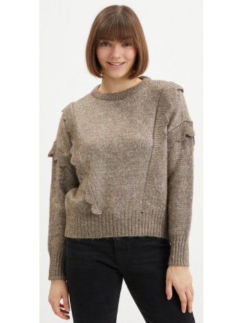 only stella sweater brown 46% polyester, 43% acrylic, 11% σε προσφορά