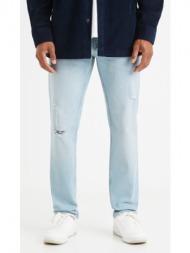 celio vomarble jeans blue 99% cotton, 1% elastane