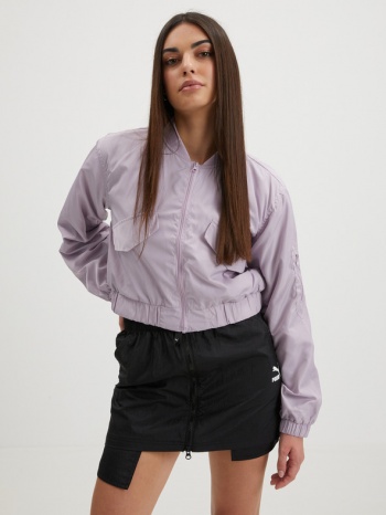 jacqueline de yong inca jacket violet 100% polyester σε προσφορά