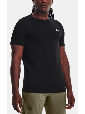 under armour ua seamless surge ss t-shirt black 52% nylon σε προσφορά