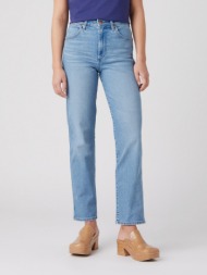 wrangler jeans blue 35% organic cotton, 20% recycled cotton, 23% cotton, 21% polyester, 1% elastane