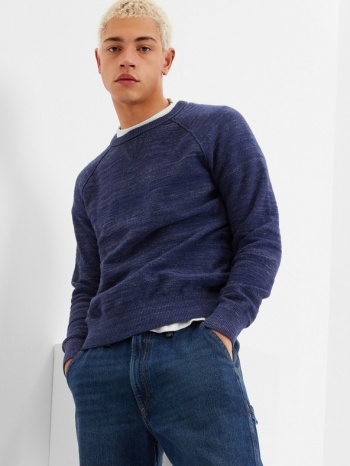 gap sweater blue 100% cotton σε προσφορά