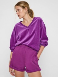 gap sweatshirt violet 75% cotton, 25% polyester