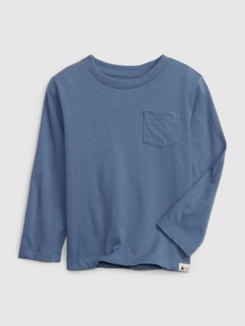 gap kids t-shirt blue 100 % organic cotton σε προσφορά