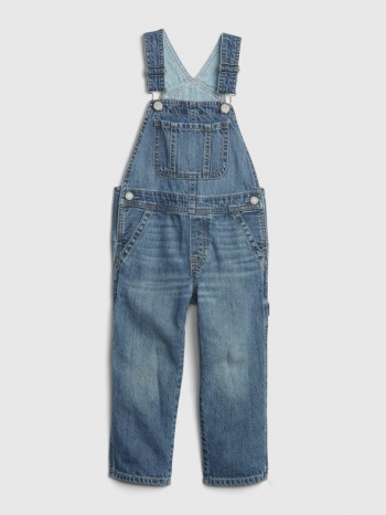 gap kids trousers with braces blue 100% cotton σε προσφορά