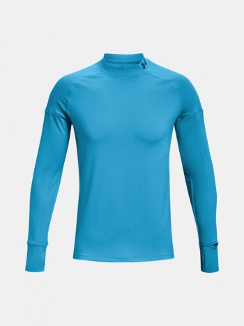 under armour ua outrun the cpld ls t-shirt blue 92% σε προσφορά