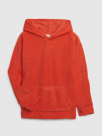 gap kids sweatshirt red 100% polyester σε προσφορά