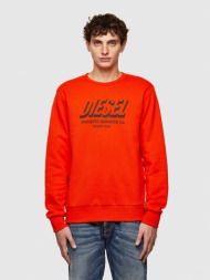 diesel girk sweatshirt orange 60% cotton, 40% polyester