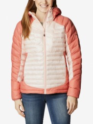 columbia labyrinth loop winter jacket orange main part - 100% nylon; filling - 100% polyester; linin