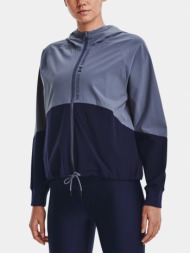 under armour woven fz jacket jacket violet 87% polyester, 13% elastane