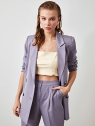 trendyol jacket violet 86 % polyester, 14 % elastane