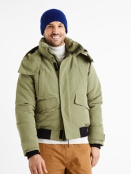 celio cuchunky jacket green outer part - 100% polyester; lining - 100% polyester; filling - 100% pol