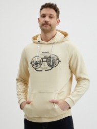 picture glasses sweatshirt beige 75% organic cotton, 25% recycled polyester