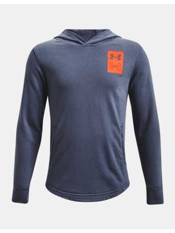 under armour ua rival terry hoodie kids sweatshirt blue 69% σε προσφορά