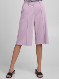 ichi trousers violet 74% recycled polyester, 22% viscose, 4% elastane