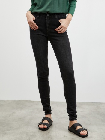 zoot.lab pippa jeans black 70% cotton, 28% polyester, 2% σε προσφορά