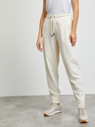 zoot.lab darlyn sweatpants white 85% cotton, 15% polyester