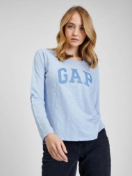 gap t-shirt blue 100 % organic cotton