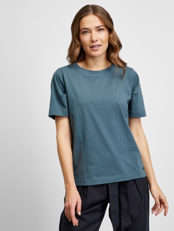 zoot.lab leora t-shirt green 100% cotton σε προσφορά