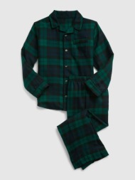 gap kids pyjama green 100 % recycled polyester