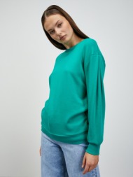 zoot.lab brooklin sweatshirt green 35% rayon, 30% cotton, 30% acrylic, 5% elastane