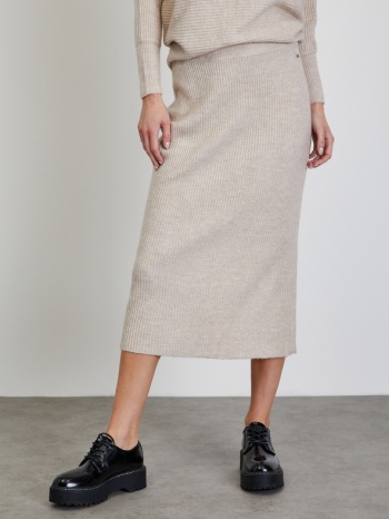 zoot.lab skirt beige 50% recycled polyester, 22% acrylic σε προσφορά